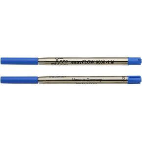 Xezo Pens Speedmaster Medium Ballpoint Gel Refills, Pack of 2, Blue Ink (Blue 9000-1 Ballpoint Refills)