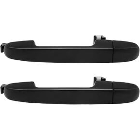 Exterior Door Handles,Rear Door Handles Driver Left Passenger Right Side,Replacement for 2006-2012 for Hyundai for Elantra,2pcs Black Handles Replace