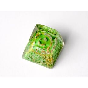 DATKEY Torii Gate Artisan Keycap Japanese Resin Keycap Summer Torii Gate Custom Keycap Cherry MX Mechanical Keyboard Nature Parent (1 FBA Blue & Grey Scene, SA)