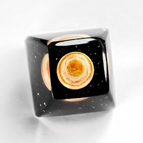 DATKEY Planets Resin Artisan Keycap, Galaxy Spacebar Keycaps, Interstellar Custom Earth Keycaps Handmade Gift for Son Dad Man Boyfriend Parent (1 FBA Jupiter)