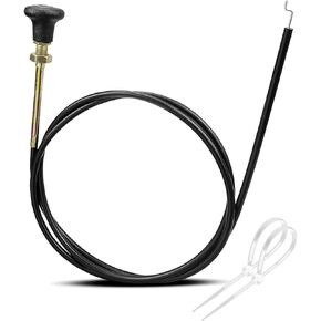 Choke Cable Replace 290-610 054-8017-00 Fit for Bad Boy CZT Elite Compact Outlaw XP MZ Magnum Maverick, 62" Lawn Mower Push Pull Choke Control Cable