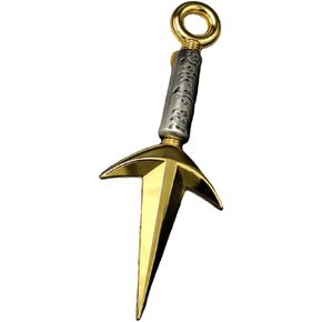 9.84 inches Minato Kunai Real Uzumaki Kakashi Namikaze Kunai Weapons Minato Costume Ninja Kunai Models (Ferrous)