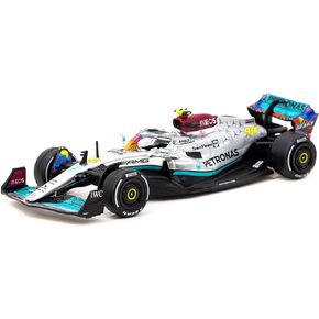Tarmac Works AMG F1 W13 E Performance #44 Lewis Hamilton Formula One F1 Miami GP (2022) "Global64 Series 1/64 Diecast Model Car T64G-F044-LH2