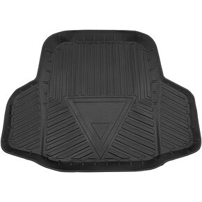 T TGBROS Floor Mats Custom Fit for Honda Accord 2013-2017 Accessories All Weather Protection TPE 2 Rows Floor Liners Set Non-Slip Black