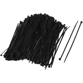 4x150MM Self Locking Nylon Cable Ties, 6" Standard Zip Tie Wire Strap Fastener, 500Pcs