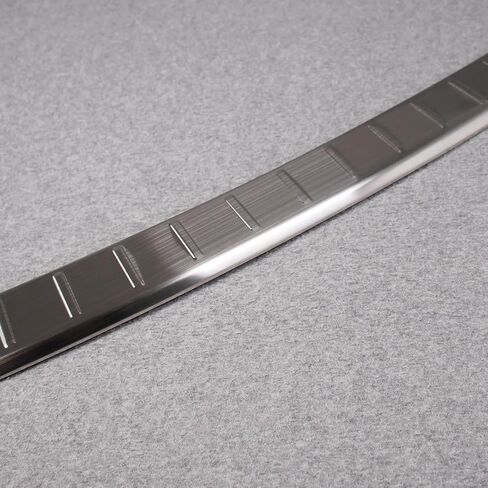 Beautost Fit for Toyota Crown 2023 2024 2025 Rear Outside Bumper Sill Plate Guard Trim (Carbon Fiber Black) in Saudi Arabia