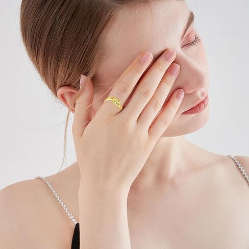 Wrap around YEE HAW Western Rings 925 Sterling Silver Country Southern Hippie Boho Cowgirl Rodeo Jewelry for Women in Kuwait