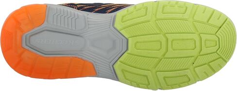 Skechers Unisex-Child THERMOFLUX 2.0-BRODOX Sneaker, Navy/Orange, 3 Little Kid in Saudi Arabia