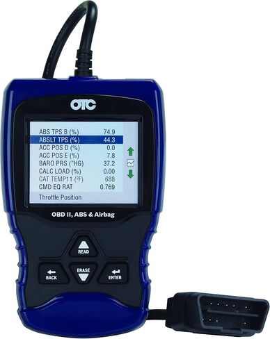 OTC Tools 3209 Trilingual OBD II/EOBD & CAN Scan Tool with ABS/Airbag Codes and Definitions in Saudi Arabia