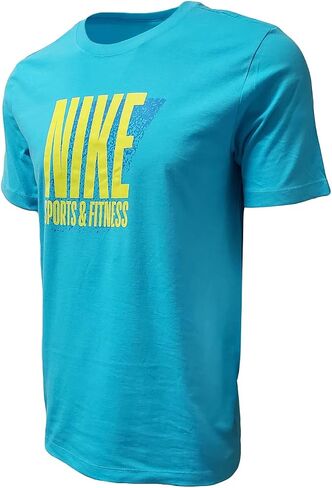 Nike Men's Graphics Logo Crewneck T-Shirt in Saudi Arabia