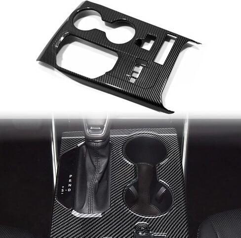 ABS Carbon Fiber Style Accessories Exterior Door Handle Cover Trim Strip Sticker Compatible with Toyota Highlander 2020-2022 Hybrid Platinum (Door Handle Cover) in Saudi Arabia