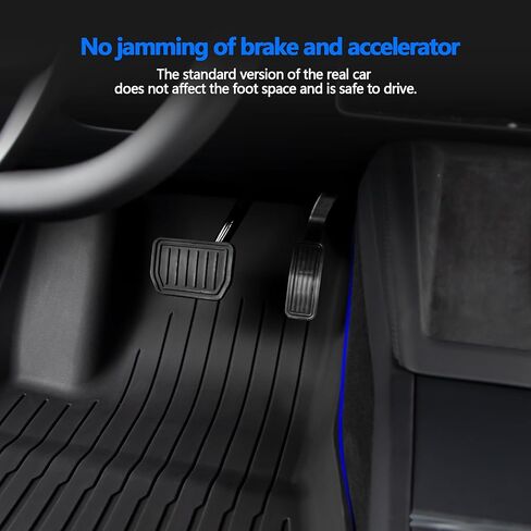 سجادات أرضية السيارة متوافقة مع Tesla New Model 3 لجميع الأحوال الجوية Cargo Liner 2024 in Kuwait