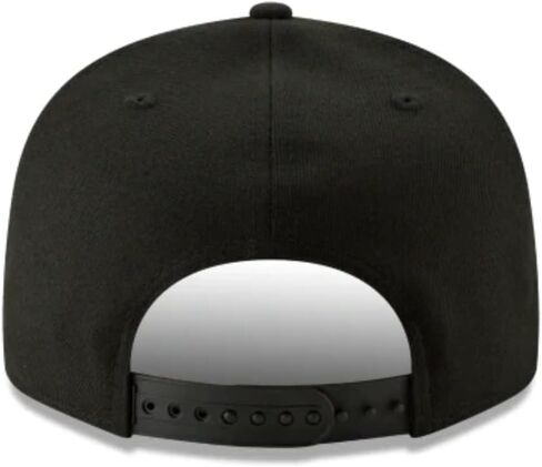New Era NFL 9FIFTY Black On Black Adjustable Snapback Hat Cap One Size Fits All (Chicago Bears) in Saudi Arabia