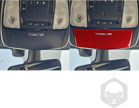 حقيقية لينة من ألياف الكربون سيارة الإشعال زر لوحة زر المحرك بدء إيقاف زر حلقة تقليم قسط ملصق متوافق مع دودج دورانجو 2014-2020 اكسسوارات السيارات الداخلية الأحمر in Kuwait