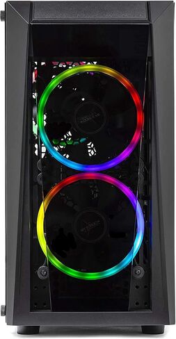 كمبيوتر سطح المكتب للألعاب Skytech Gaming Chronos - Intel Core i7 12700F 2.1 جيجا هرتز، NVIDIA RTX 4070، 1 تيرابايت NVME SSD، 16 جيجابايت DDR4 RAM 3200، 750 واط ذهبي PSU، 240 مم AIO، 11AC Wi-Fi، Windows 11 Home 64 بت، أبيض in Saudi Arabia