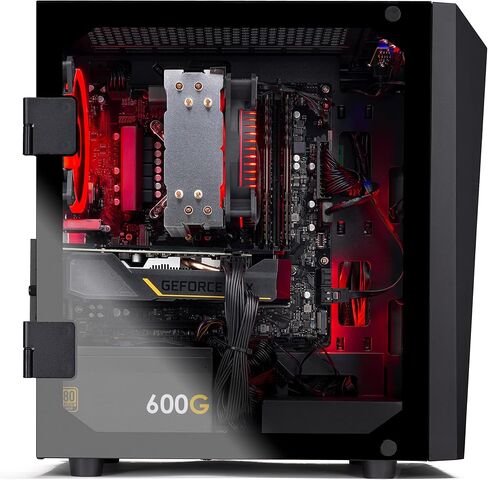 كمبيوتر سطح المكتب للألعاب Skytech Gaming Chronos - Intel Core i7 12700F 2.1 جيجا هرتز، NVIDIA RTX 4070، 1 تيرابايت NVME SSD، 16 جيجابايت DDR4 RAM 3200، 750 واط ذهبي PSU، 240 مم AIO، 11AC Wi-Fi، Windows 11 Home 64 بت، أبيض in Saudi Arabia