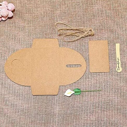 JOHOUSE 50PCS Gift Card Envelopes, Kraft Envelope with Gold Border Small Envelope Heart Shaped Clasp for Wedding Birthday Note Cards Business Card in Saudi Arabia