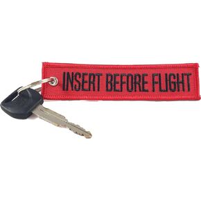 Unique Keychains for Motorcycles, Scooters, Cars, Gifts, and More (Insert Before Flight)