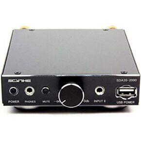 SCYTHE Kama Bay Mini Pro, Stereo HiFi Audio Amplifier, 20W Dual Channels with AUX Input, DC Adapter Included