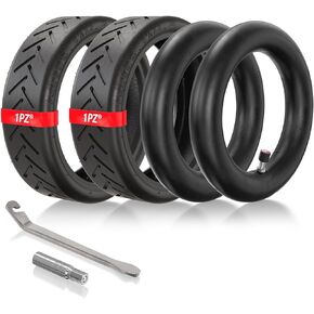 1PZ MT8-X02 8.5 Inch Inner Tube 8 1/2" x 2" Pneumatic Tire Replacement for Mijia Xiaomi M365 Pro Gotrax Electric Scooter Inflated Spare Tire Pocket mini Bike (2 Set)