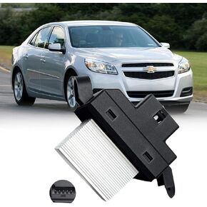HVAC Blower Motor Fan Resistor Compatible with 2004-2012 Chevy Malibu, 2005-2010 Pontiac G6, 2007-2009 Saturn Aura 1581687, 22688134, 973575, RU374