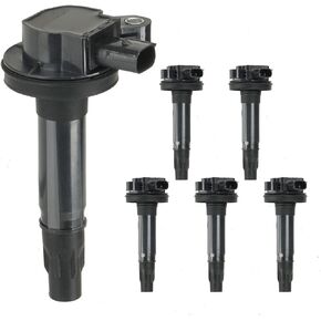 Ignition Coil for Ford F150 Mustang Explorer Edge Flex, Lincoln MKS MKT, Mazda 6 CX-9, Mercury Sable 3.5L 3.7L 07 08 09 10 11 12 13 14 15 16 17 18 C1595 DG520 DG-520 UF553 UF-553-6 Set