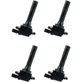 ENA Set of 4 Ignition Coil Pack Compatible with Chevrolet Suzuki Tracker Aerio Esteem Vitara 1999 2000 2001 2002 2003 2004 2005 2006 2007 1.6L 1.8L 2.0L 2.3L Replacement for UF237 91175339 88921380