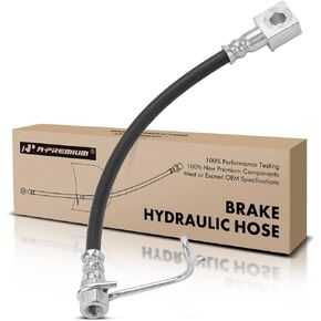 A-Premium Rear Driver Brake Hydraulic Hose Compatible with Select Dodge Models - Ram 2500/3500 Pickup 2001-2002