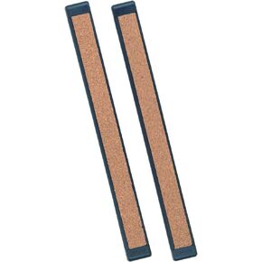 Quartet Connectible Bulletin Bars, 1 Inch x 1 Foot, Black Plastic Frame, 2 Bars per Pack (2440-2)