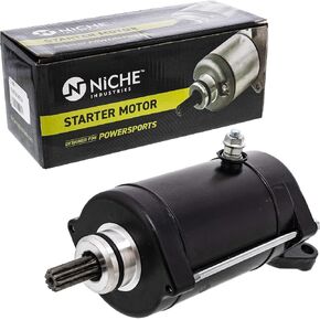 NICHE Starter Motor Assembly 63M-81800-00 High Torque for 1995-2008 Yamaha WaveRunner SUV1200 GP1200 WaveRaider 1100