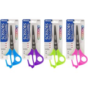 BAZIC 7" Stainless Steel Scissors, Case of 24 (4433-24)