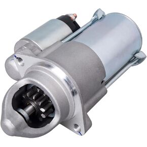 19090 Starter (For 2.4L Gas) Compatible With Hy-undai 10-12 Santa Fe, 09-14 Sonata/K-i-a 12-14 Optima Sorento [OE# 361002G100 410-40040 410-12398 FS14N1 19090N SVA0019]