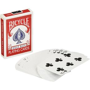 MMS Assorted Red Back Bicycle One Way Forcing Deck (Assorted Values)