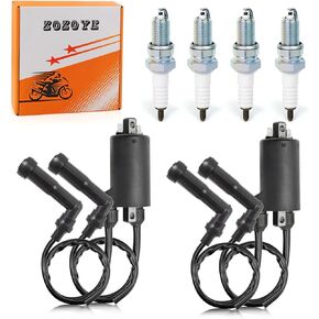 Ignition Coil Pack spark plug Cap For HONDA Goldwing 1100 GL1100 Goldwing 1200 GL1200 CB650 CB650C CB650SC CB750K CB750L CB750C CB750F CB750SC CB900C CB900F Magna 700 VF700C VF700S Magna 1100 VF1100C