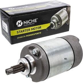 NICHE Starter Motor Assembly High Torque for Honda Foreman Rubicon 500 TRX500FA TRX500FGA TRX500FPA 31200-HN2-A01