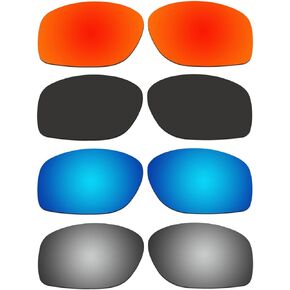 4 Pair Replacement Polarized Lenses for Oakley Conductor 8 Sunglasses OO4107 Pack P1