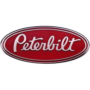 Peterbilt Trucks Oval Emblem Logo Classic Car 1.2" Enamel Pin Badge