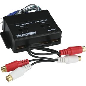 Install Bay IBLOC04 4 Channel Adjustable Line Level Convertor 60 Watt Each