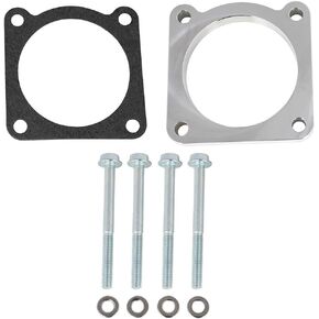 SCITOO Throttle body Spacer Throttle Plate Compatible with 2007 2008 2009 2010 2011 for Jeep Wrangler 3.8L