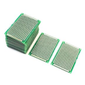 uxcell a14041800ux1143 25Pcs Double Sided Protoboard Prototyping PCB Board 4cm x 6cm