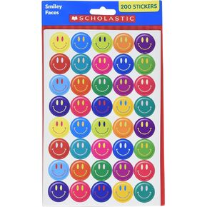Scholastic Classroom Resources Smiley Faces Stickers (0545631696), Multi