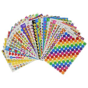 Trend SuperSpots & SuperShapes Stickers Assortment Pack, 9000 Stickers