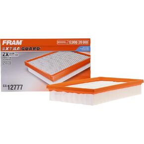 FRAM Extra Guard CA12777 Flexible Replacement Engine Air Filter for Select Volkswagen Models, Provides Up to 12 Months or 12,000 Miles Filter Protection
