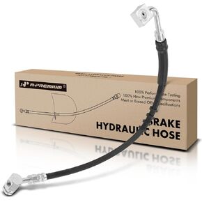 A-Premium Front Driver Brake Hydraulic Hose Compatible with Ford Models - For F-150, Econoline/E-450 Econoline Super Duty, E-350 Econoline Club Wagon, E-350/E-250 Econoline - Replace# F5UZ2078C