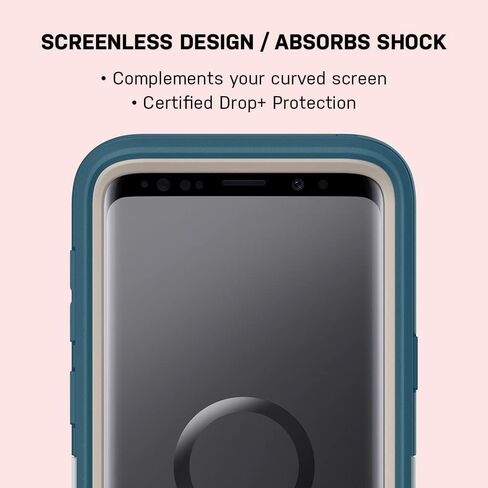 OtterBox Rugged Protection Defender Series Case for Samsung Galaxy S9+ Plus, Case Only - Bulk Packaging - Black in Saudi Arabia