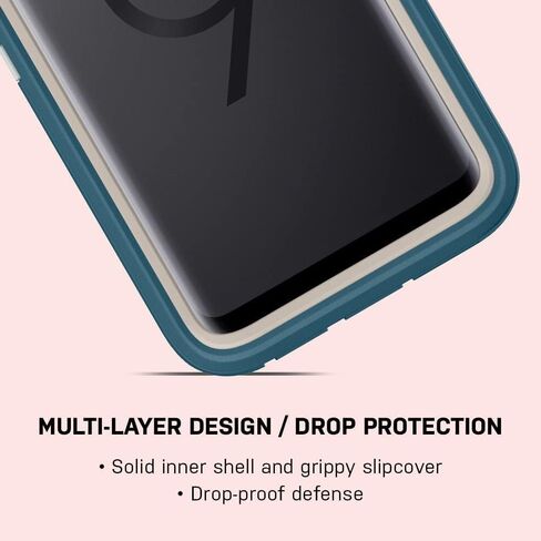 OtterBox Rugged Protection Defender Series Case for Samsung Galaxy S9+ Plus, Case Only - Bulk Packaging - Black in Saudi Arabia