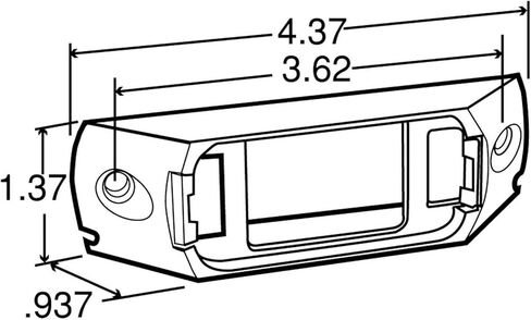 Truck-Lite White Lamp Mount in Saudi Arabia