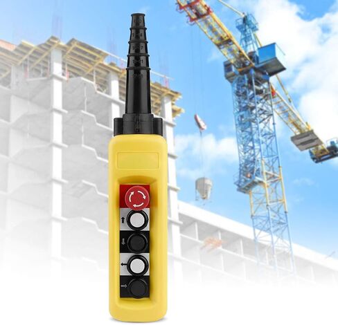 التحكم في رافعة الرافعة، 4 أزرار تحكم في دفع الرافعة، مصنوعة من بلاستيك ABS، XAC-A4713 in Kuwait