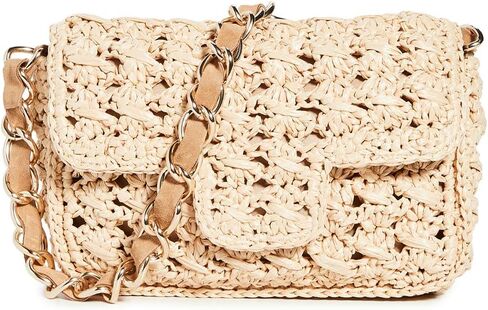 Women's Woven Shoulder Bag in Kuwait