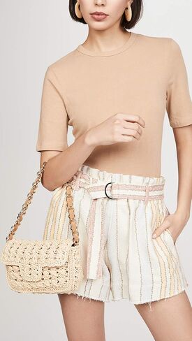 Women's Woven Shoulder Bag in Kuwait